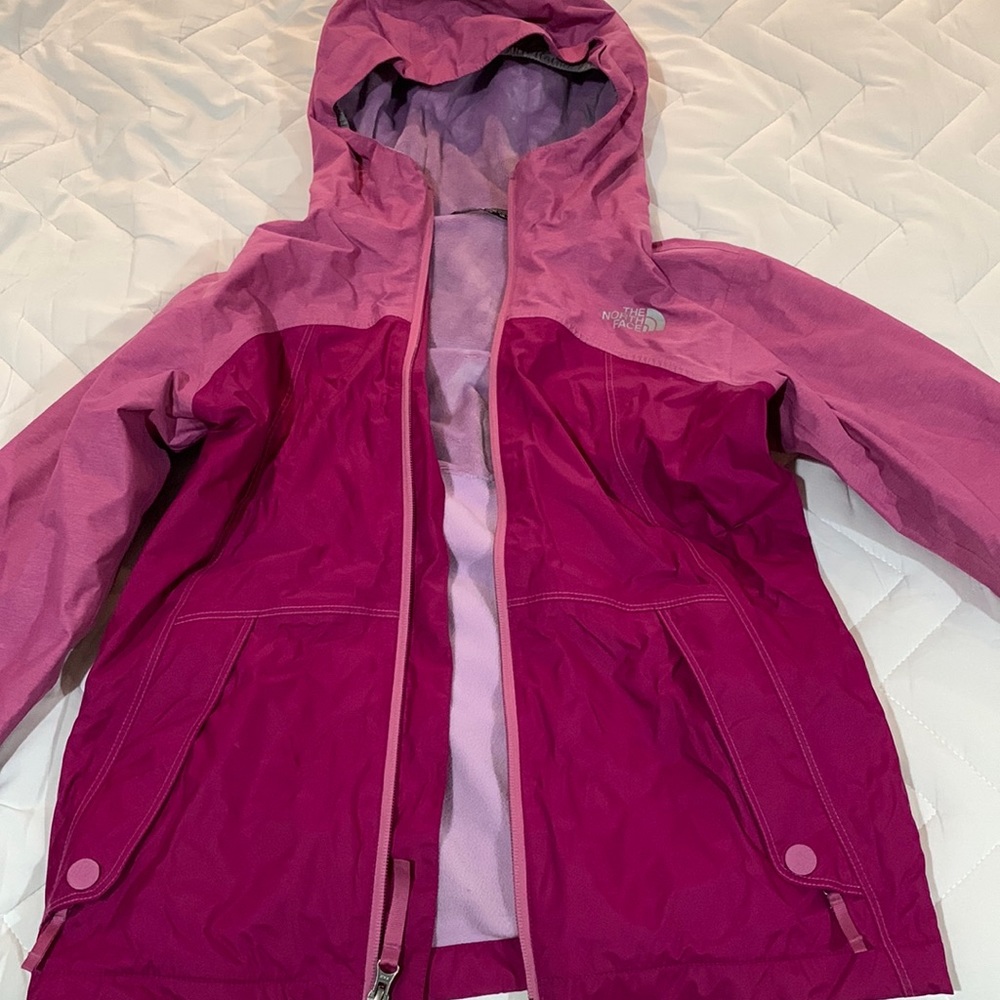 Pink North Face Jacket